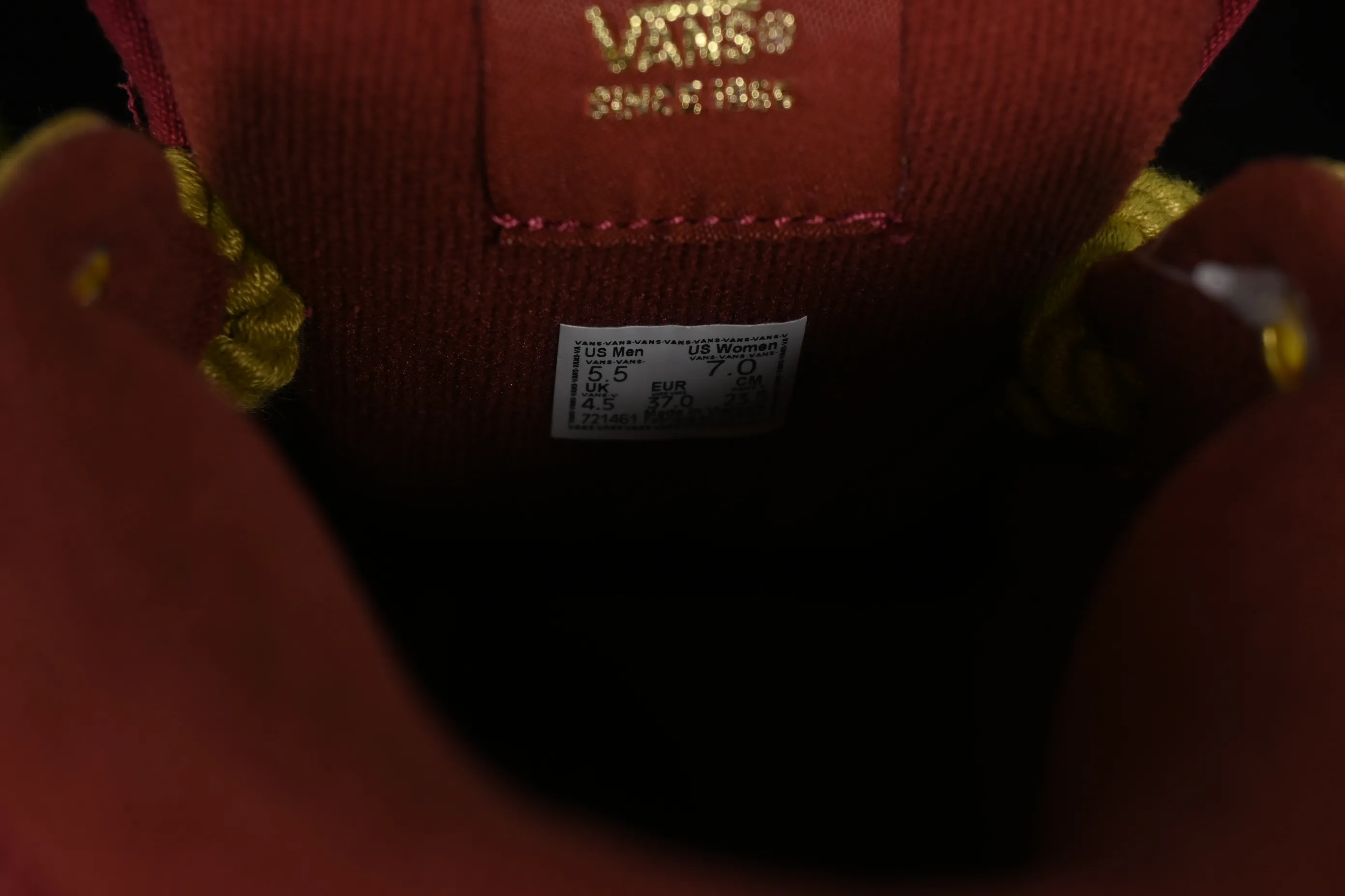 All categories Vans Vans series Vans Mid Vans Knu Mid Vans official Zodiac series-Year of the Dragon limited edition mid-top bread shoes VN000E56D38